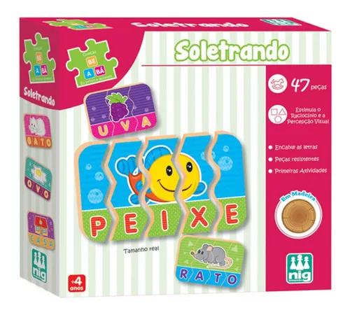 Soletrando - Jogo Infantil Educativo De Alfabetização 4 Anos