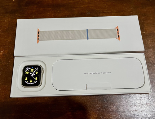 Apple Watch Se 2da. Generación Gps 40mm/starlight Beige Tela Beige Blanco Perla (Usado)