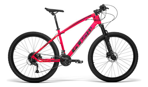 Bicicleta Aro 29 Gts Câmbios Shimano Altus 27v Susp. Trava Cor Rosa Tamanho do quadro 20