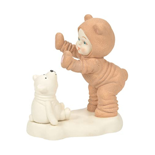 Figura Snowbabies Vestidos Como Oso Teddy, 3.62 Pulgada...