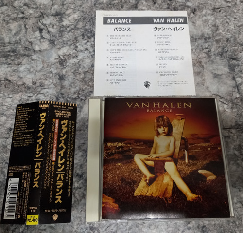 Van Halen : Balance (cd-jap) 1995 Obi-insertdescat.-unico