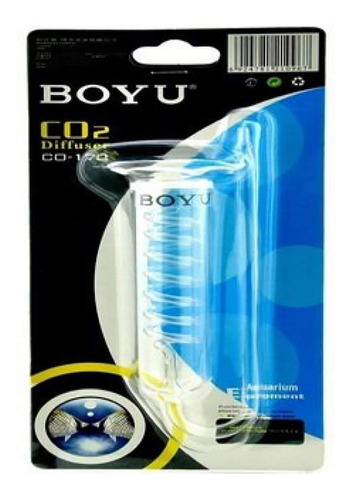 Boyu Difusor De Co2 Com Serpentina De Vidro  Co-170