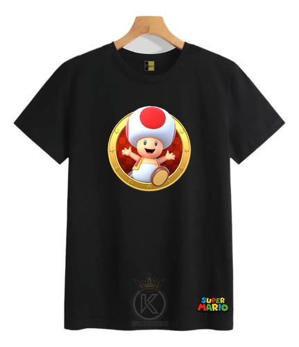 Polera Toad - Super Mario Bros - Nintendo - Estampaking