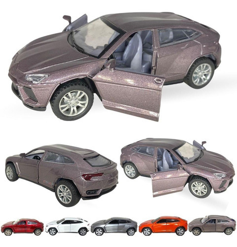 Cochecito en miniatura Lamborghini Urus, color marrón