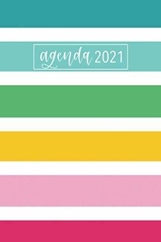 Agenda 2021: Planificador Semana Vista De Tres Días Por Pági