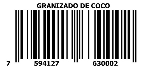 Código De Barra Para Productos De Tienda Y Supermercados 