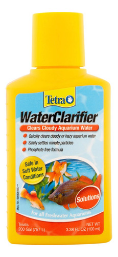 Water Clarifier 100ml Aclarador Agua Acuario Peces Plantas