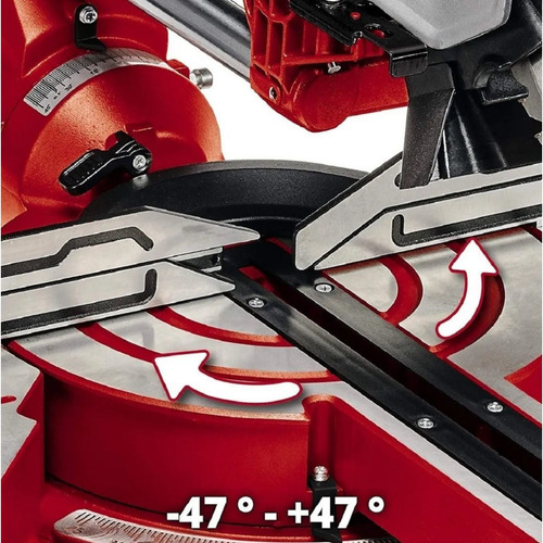 Imagen 3 de 8 de Sierra Ingletadora Telescopica Einhell Th-sm2534dual Laser