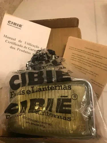 Par Farol De Milha Cibiê Serra Ii Original Lente Amarela