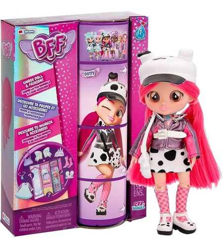 Muñeca Cry Babies Amigas Bff Con Accesorios 22cm