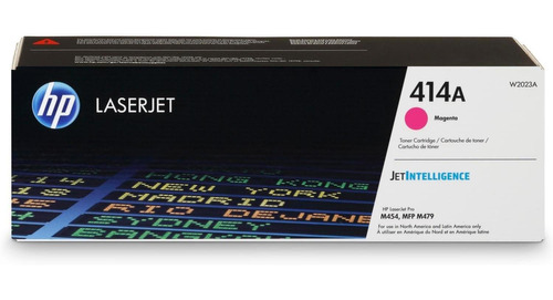 Cartucho De Toner Hp 414a Magenta