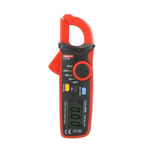 Imagen 5 de 5 de Pinza amperimétrica digital Uni-T UT210B 200A