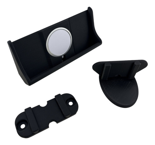 Base Carga Inalámbrica iPhone Pared O Escritorio Mgintegrado Negro