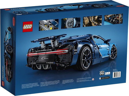 Lego 42083 Technic Bugatti Chiron - Kit De Construcción De A