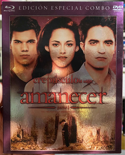 Blu-ray Amanecer Parte 1 / Crepúsculo La Saga