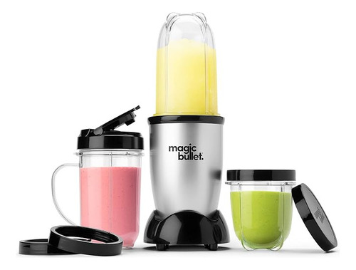 Batidora Licuadora Nutribullet By Magicbullet - Pequeña Plateado