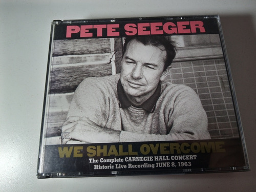Pete Seeger  We Shall Overcome Fatbox Cd 