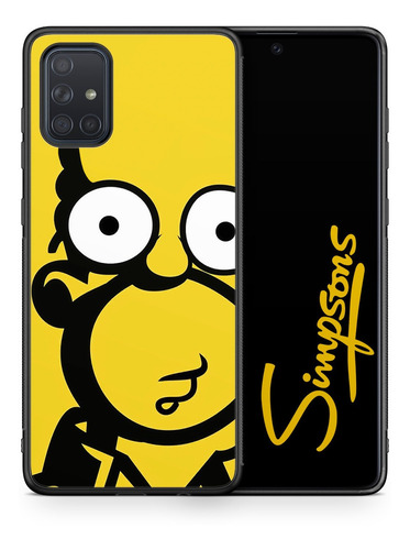 Funda Galaxy A71 Homero Simson Art Tpu A51 A32 A21s A02 A10