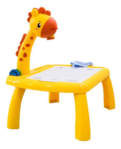Mesa Dibujo Proyector Infantil + Música - 4-6 Años Color Rosa