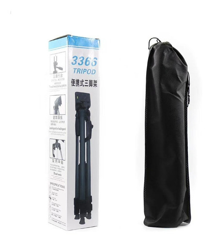 Tripode Aluminio 1.35 Mt 3 Tramos Funda Y Caja