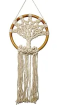 Comprar Atrapasueños Crochet Arbol Vida Plumas 25 Cm