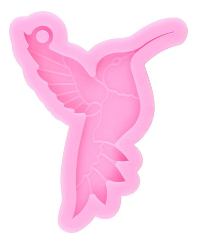 2025 6pcs Molde De Silicona Llavero Colibrí Mariposa Rana