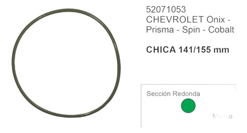 Junta Modulo Chev. Onix - Prisma - Spin Brida Chica