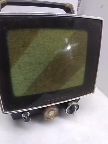Televisor Portátil Sony Solid State Modelo 900-retrô-anos 60 (Usado)