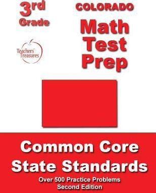 Libro Colorado 3rd Grade Math Test Prep - Teachers' Treas...