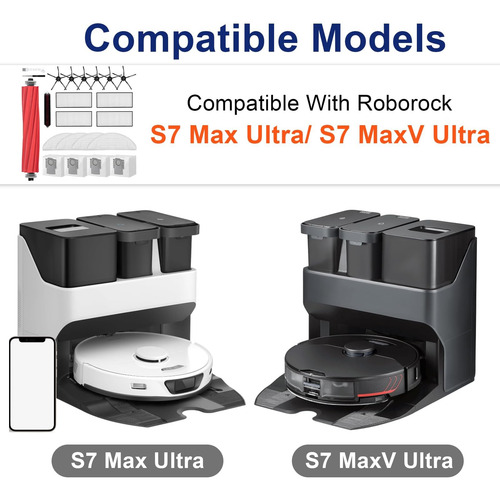Accesorios Para Roborock S7 Maxv S7 Max Ultra Robot Aspuumer