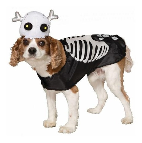 Disfraz De Esqueleto Para Perro Talla: S Halloween