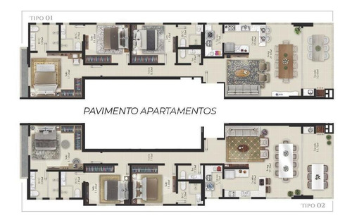 Imagem 8 de 11 de Residencial Dom Benedito - 3 Suítes Itapema - 3530