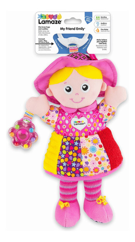 Colgante Coche Cuna Mi Amiga Emily Multicolor Lamaze