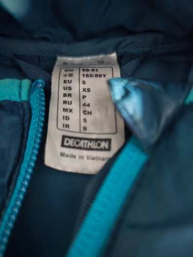 Campera Quechua De Plumas Talle S