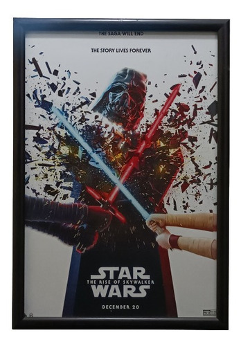 Star Wars Episodio 9 Op. 2  Poster Enmarcado 50 X 35 Cms
