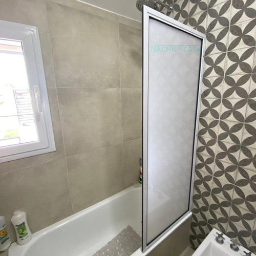 Imagen 4 de 9 de Mampara Fija Paño Fijo De Aluminio Y Acrilico 0,50x1 Baño