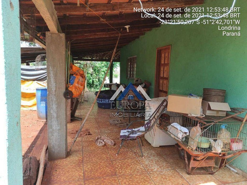 Imagem 5 de 30 de Chácara Com 2 Dormitórios À Venda, 2500 M² Por R$ 252.000,00 - Fazenda Nata - Londrina/pr - Ch0233