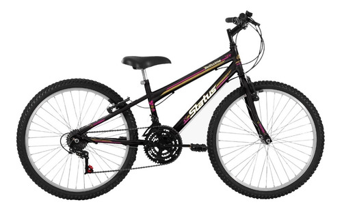 Bicicleta Aro 24 18 Marchas Status Belissima