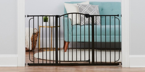 Imagen 2 de 4 de Puerta De Seguridad Para Niños Y Mascotas Extra Ancha