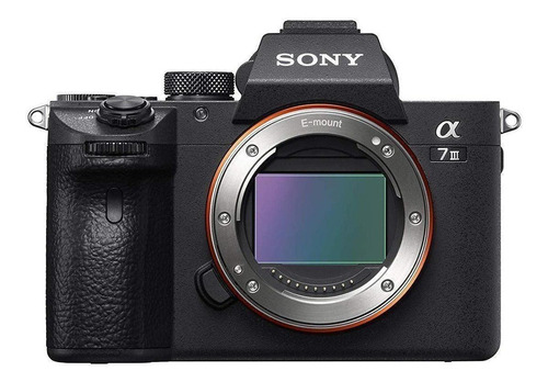 A7 Iii Con Sensor De Imagen Full-frame De 35 mm Color Negro