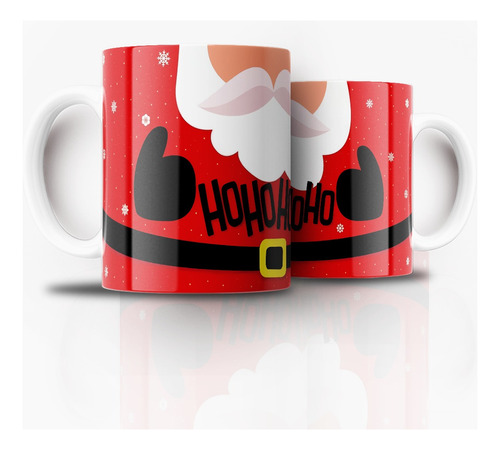 Tazón Taza Personalizada Navidad Viejito Pascuero Decoración