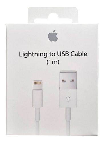 Cable Usb Lightning Original Apple iPhone 1 Mts A1856