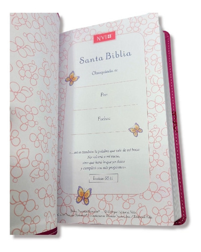 Imagen 4 de 8 de Biblia Preciosos Momentos Nvi Mis Quince Años Rosa