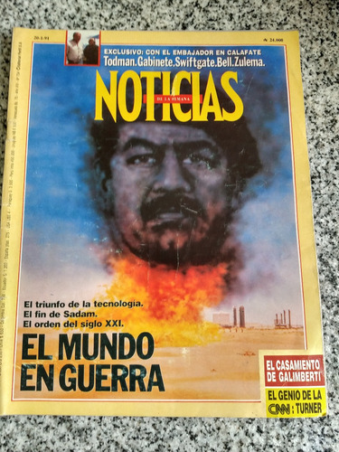 Revista Noticias Nº 734 Del 20-01-91 - Saddam - Super Oferta
