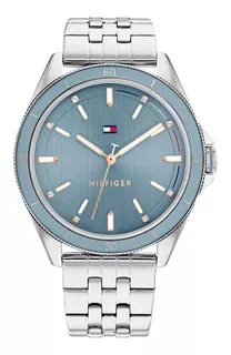 Reloj Tommy Hilfiger Para Mujer 1782481 De Acero Plateado Ss