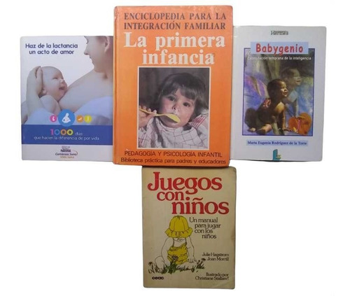 Paquete: 4 Libros De Maternidad. Del Nacimiento A Los 5 Años (Usado)