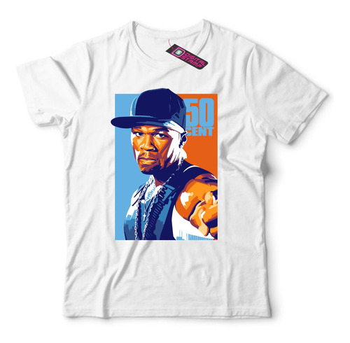 Remera 50 Cent Rap Hip Hop Rah3 Dtg Premium