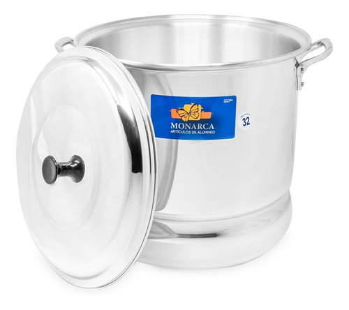 Imagen 2 de 3 de Vaporera De Aluminio No. 32 Capacidad De 25 Litros