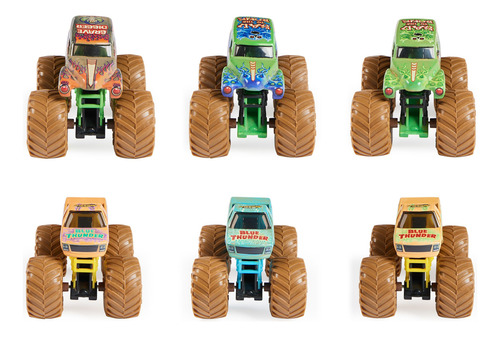 Camiones Toy Monster Jam Mystery Mudders, Paquete De 2 Unida