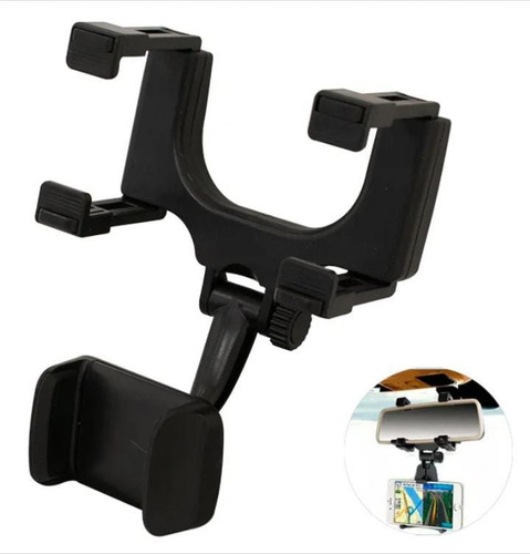 Soporte De Celular Para Espejo Retrovisor Automóvil Sop-1038